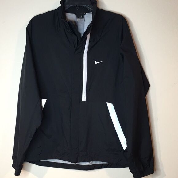 Nike men's M Medium Black Light Coat Clima-Fit - Picture 1 of 5